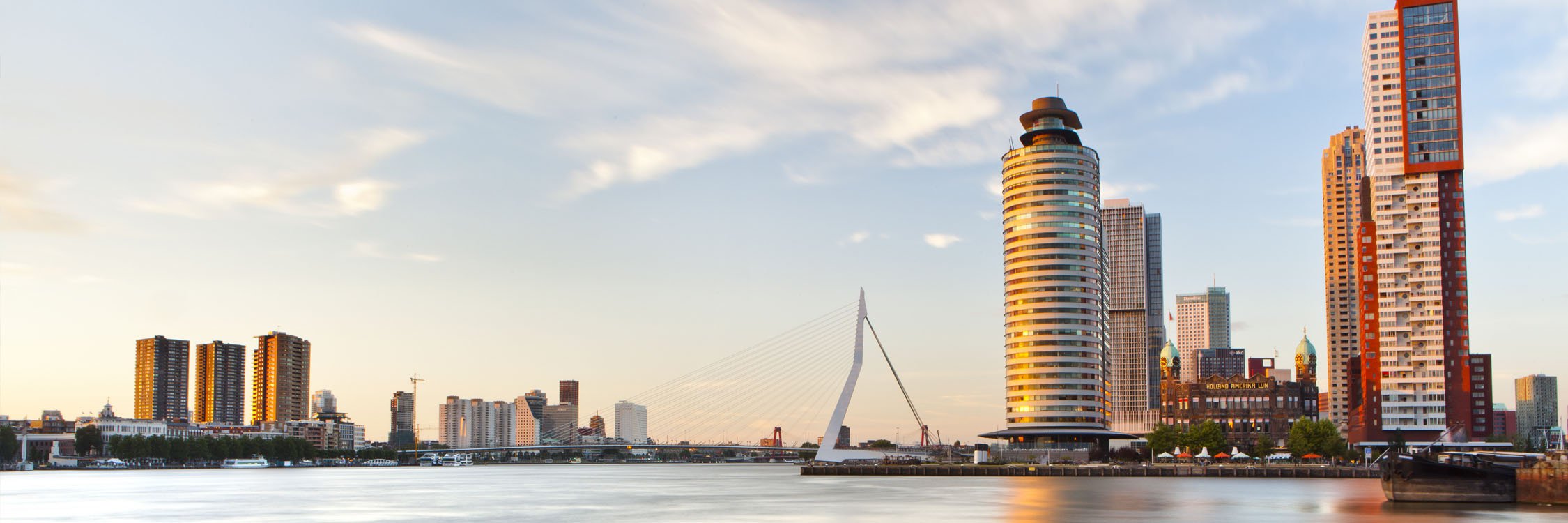 Rotterdam skyline